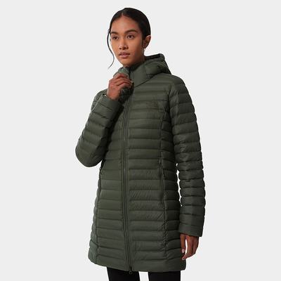 Bundy Parka The North Face Stretch DOWN Damske Olivovo Zelená Zelene | HWX-685941