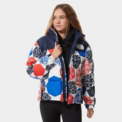 Bundy The North Face 1996 PRINTED RETRO NUPTSE Damske Modre | SCU-532789