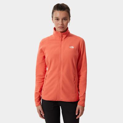 Mikiny The North Face 100 Glacier Full-Zip Fleece Damske Oranžové | JSU-657410